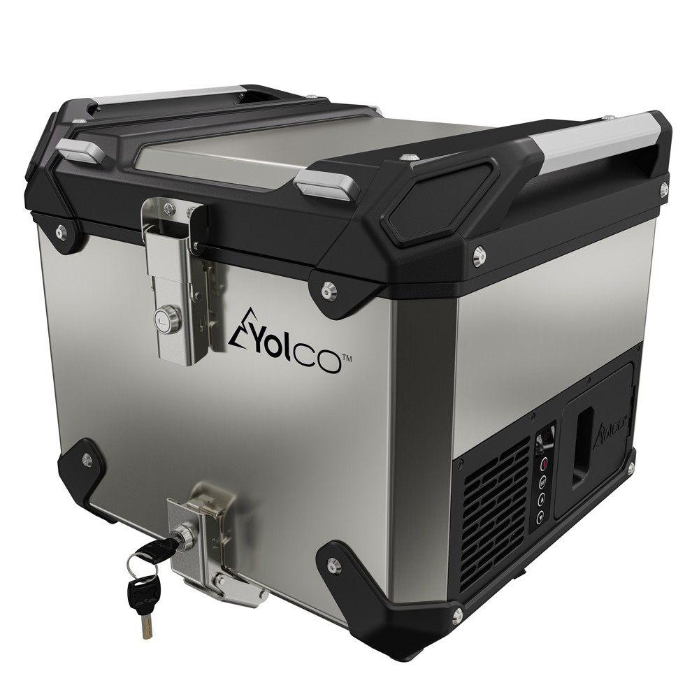 Motocyklová chladnička Topcase Yolco MCX17 Silver